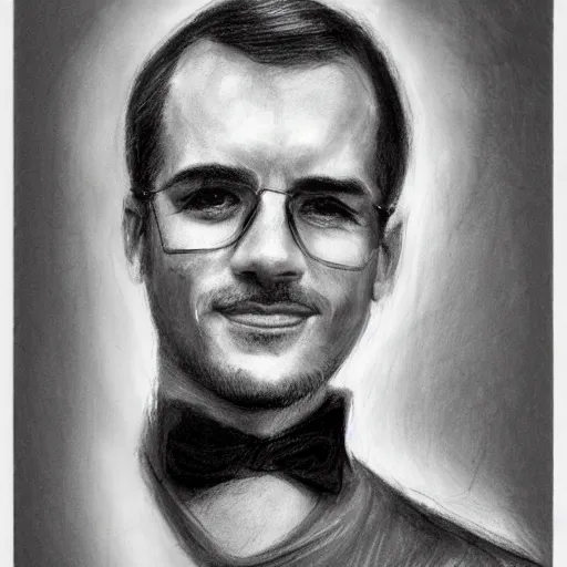 Image similar to a seafairing gay french man with a snooty smug smile, charcoal drawing, black and white, ink and paper, portrait, trending on artstation, behance, deviantart, drawn by tom lovell, artgerm, jsc, j. scott campbell