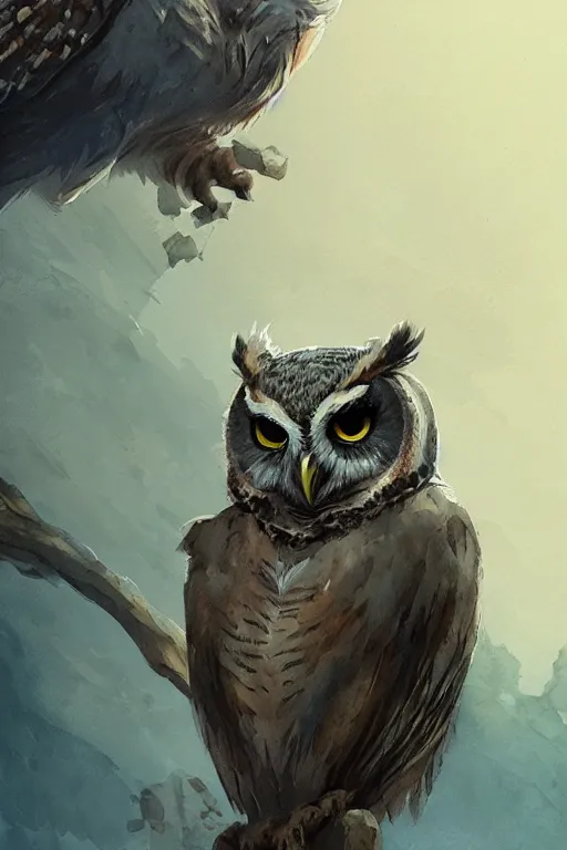 Image similar to owl, water color, D&D, fantasy, highly detailed, digital painting, artstation, concept art, matte, sharp focus, illustration, art by Ivan Gantschev and Greg Rutkowski