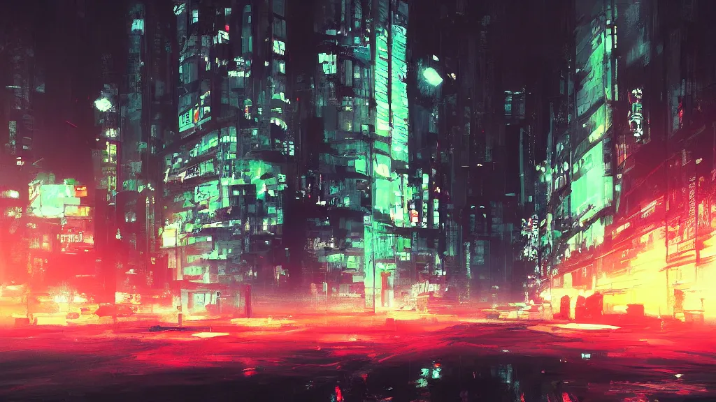 Image similar to a painting in the style of liam wong and in the style of makoto shinkai.