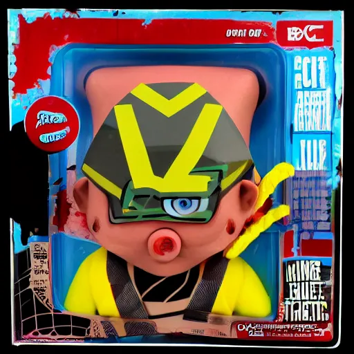 Image similar to quantum mechanics, stop motion vinyl action figure, plastic, toy, butcher billy style