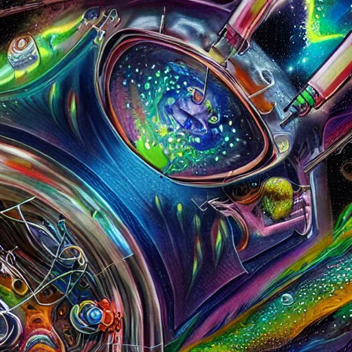 Image similar to intergalactic abstract alien anatomy otherworldly detailed maximalist hyperrealism medical art by bryan christie 8 k medical journal page