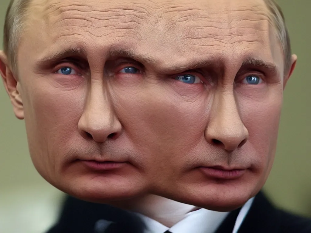 Image similar to Vladimir Putin as a bug