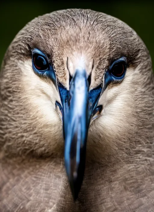 Image similar to closeup portrait of saul goodman fused with a goose, in court, natural light, bloom, detailed face, magazine, press, photo, steve mccurry, david lazar, canon, nikon, focus