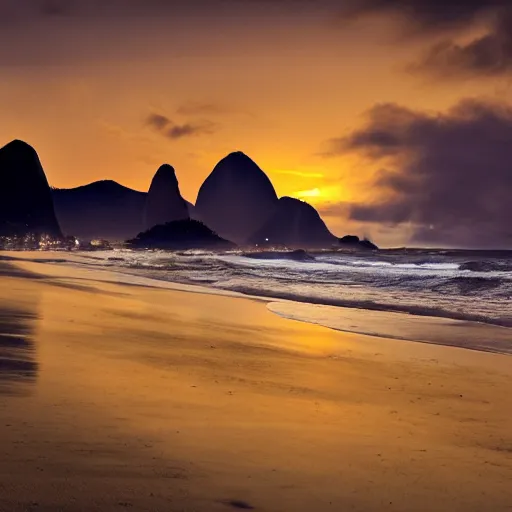 Image similar to praia de ipanema arrastao, photorealistic, 8 k