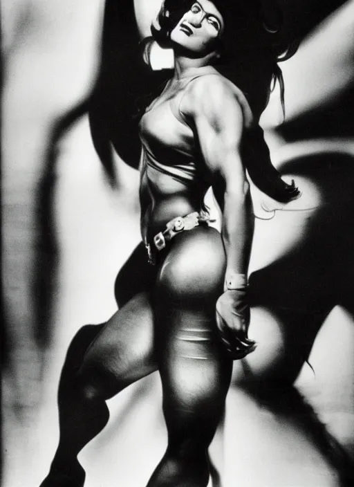 Prompt: a photo portrait of the she hulk in new york city by richard avedon dramatic lighting.