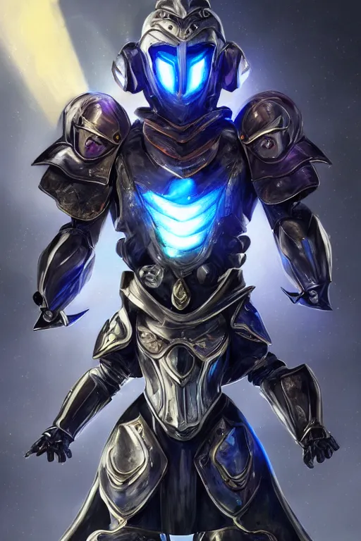 Image similar to helmet armor guardian destiny in witch queen illumination ray tracing hdr fanart arstation by sung choi robot ninja mask and eric pfeiffer and gabriel garza and casper konefal