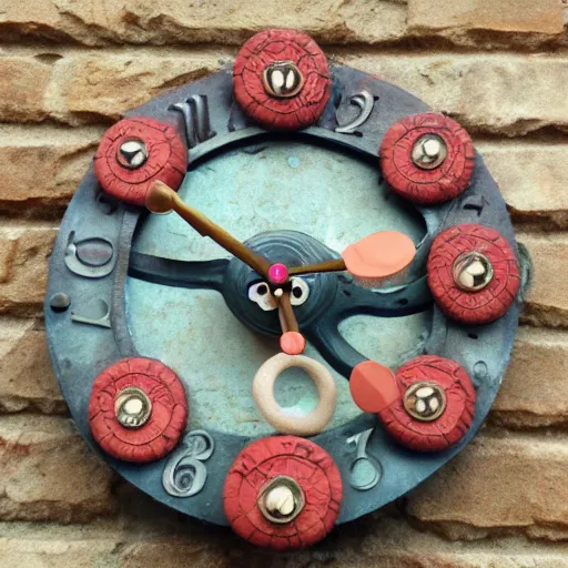 Image similar to octopus clock