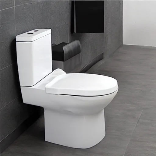 Image similar to gaming chair toilet