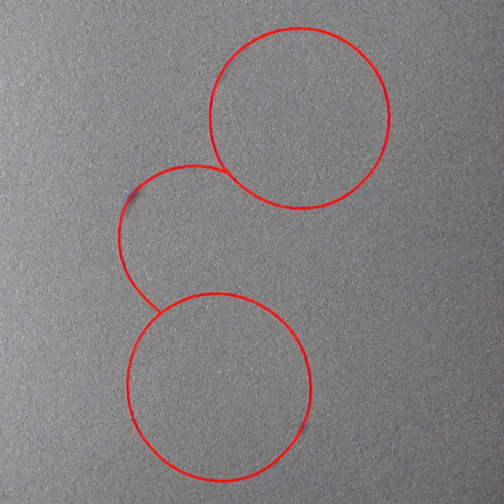 Image similar to a circle, consistent 1 pt outline