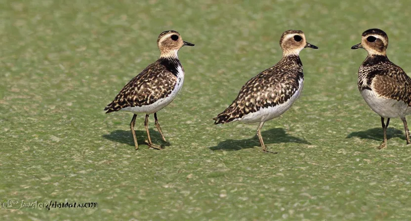 Image similar to pacific golden plover in the style of Animal Crossing