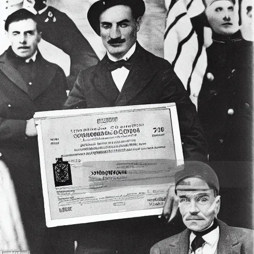 Prompt: Super Mario gets his citizenship at Ellis Island historic photograph from 1920