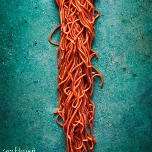 Prompt: food photography of a urinal spaghetti, bon apatite