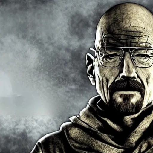 Image similar to Walter White in Dark souls