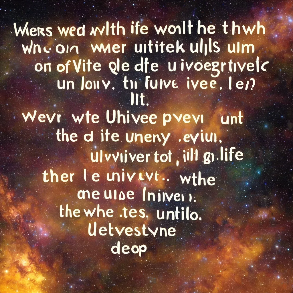 Prompt: Answer to the Ultimate Question of Life The Universe and Everything, by Deep Thought