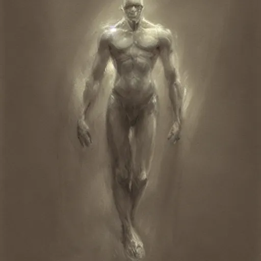 Image similar to concept art pencil sketch of the eternal limbs, by greg rutkowski