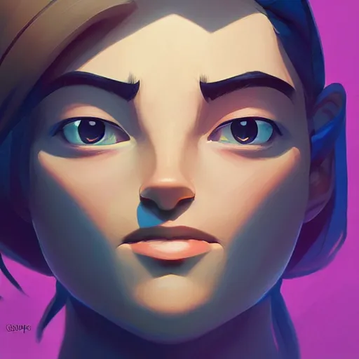 Image similar to face icon stylized minimalist comic - con, loftis, cory behance hd by jesper ejsing, by rhads, makoto shinkai and lois van baarle, ilya kuvshinov, rossdraws global illumination