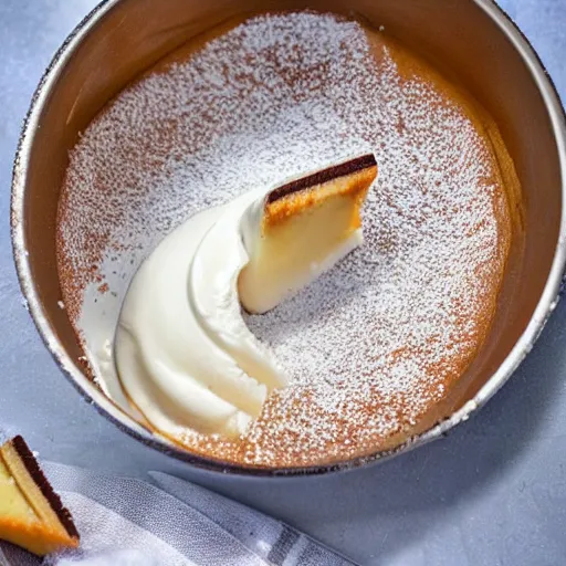 Image similar to a dish of dutch vanilla vla