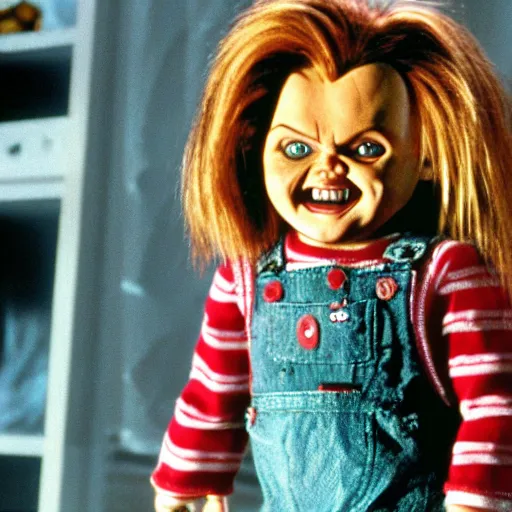 a deleted scene from chucky 3 | Stable Diffusion