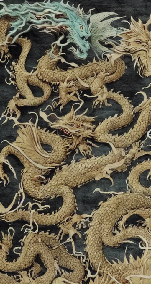 dragon has nine sons in china | Stable Diffusion | OpenArt