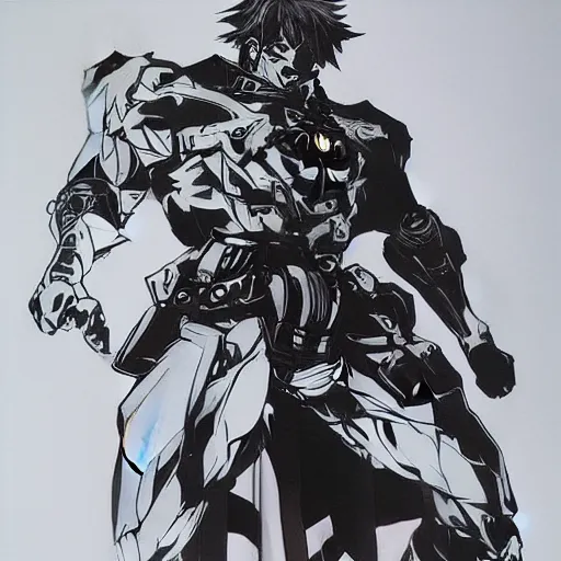 Image similar to Gogol Bordello, Yoji Shinkawa, fullbody