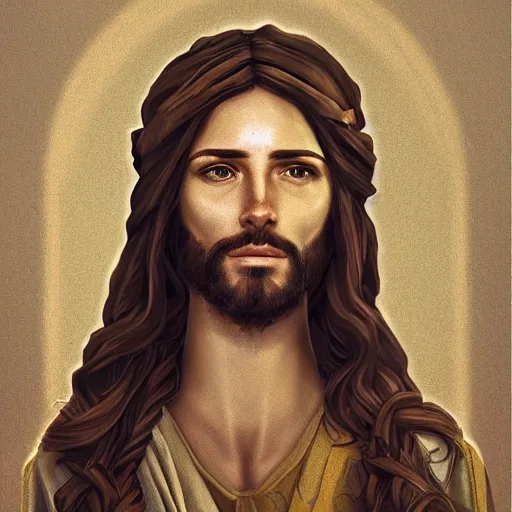 Prompt: Jesus's wife, artistic rendering, biblical clothing, highly detailed, sharp focus, cinematic lighting, trending on artstation