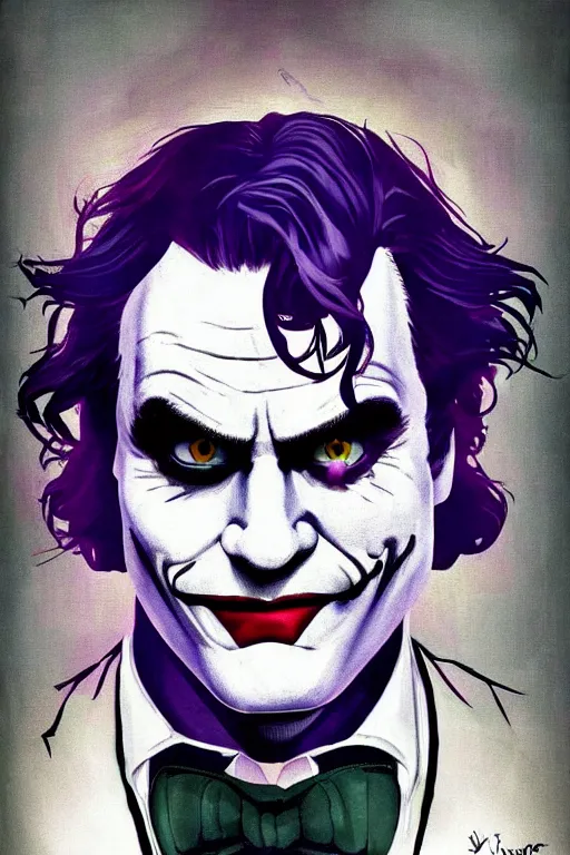 Prompt: joaquin phoenix joker comic book cover issues 2 0, delete duplicated object content!!!!, violet polsangi pop art, gta chinatown wars art style, bioshock infinite art style, incrinate, realistic anatomy, hyperrealistic, 2 color, white frame, content balance proportion