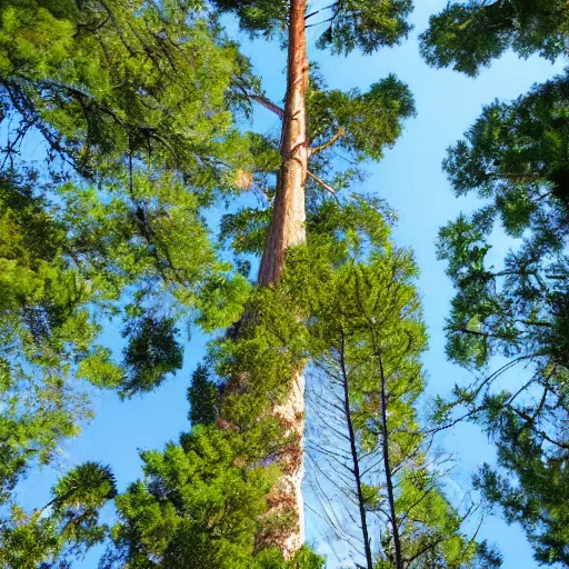 Image similar to the tallest tree in the aerial