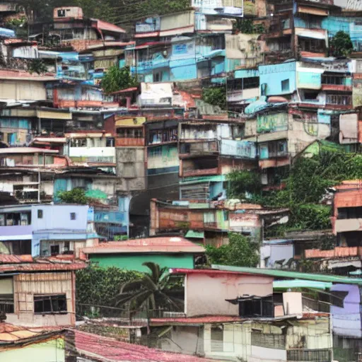 Image similar to aliens invaded favela