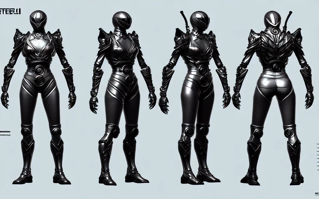 Image similar to character concept art sprite sheet with description of bettles concept kamen rider, big belt, human structure, concept art, hero action pose, human anatomy, intricate detail, hyperrealistic art and illustration by irakli nadar and alexandre ferra, unreal 5 engine highlly render, global illumination