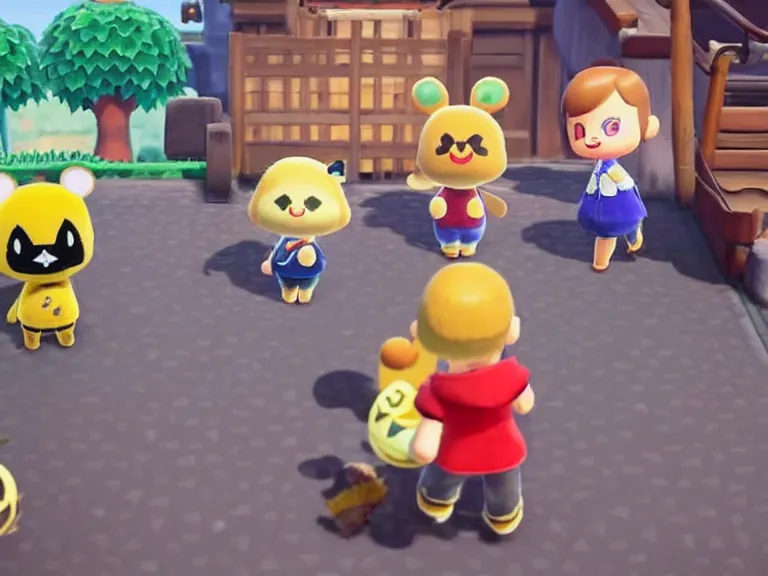 Prompt: animal crossing\'s isabelle in Mortal Kombat 11, PS5, 5k, in-game cinematic, official media