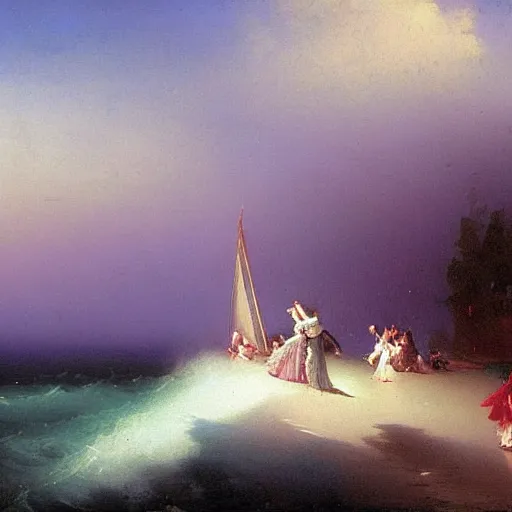 Image similar to dancers by ivan aivazovskya