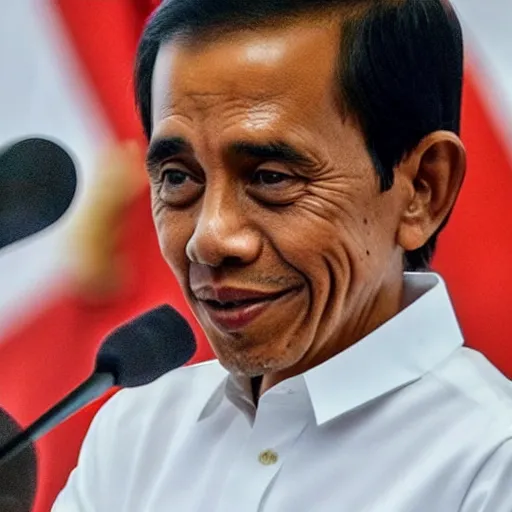 Prompt: president jokowi dodo