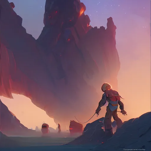 Image similar to hero world close encounters of the third kind, behance hd by jesper ejsing, by rhads, makoto shinkai and lois van baarle, ilya kuvshinov, rossdraws global illumination