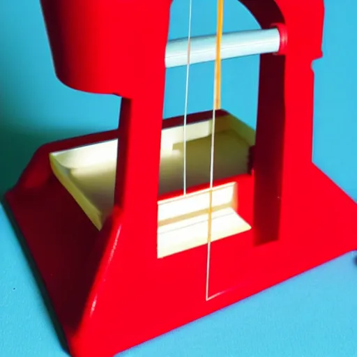 Image similar to Photo of a guillotine made by Fisher Price