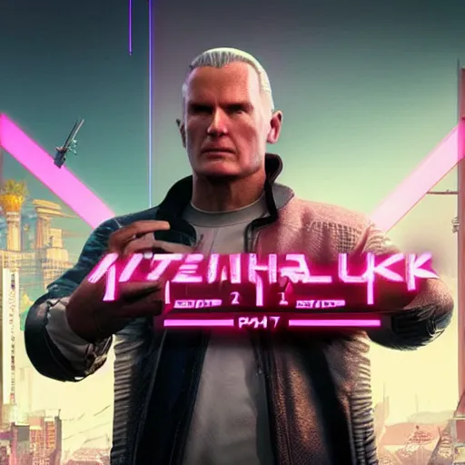 Image similar to john paul ii in cyberpunk 2 0 7 7, unreal engine