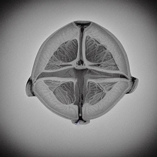 Image similar to an x - ray of a lemon, photography, highly detailed, highly realistic