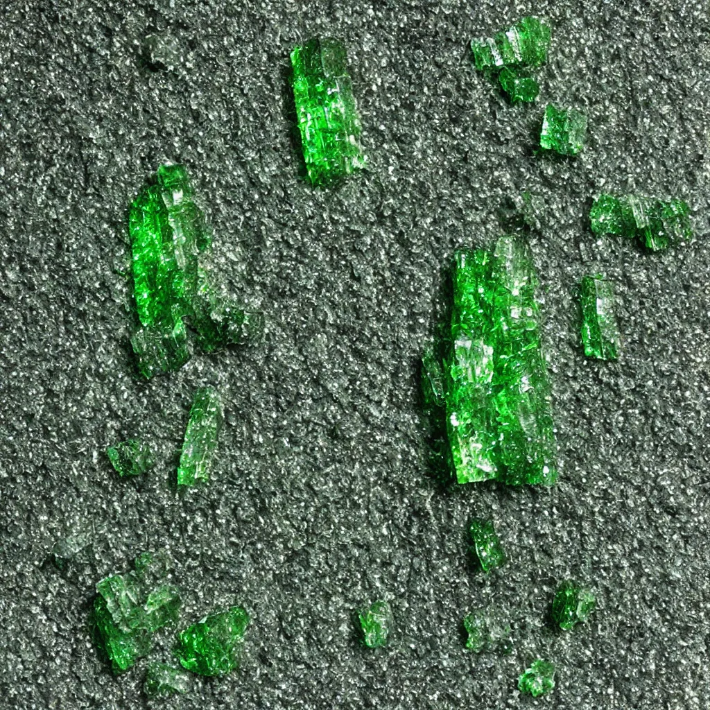 Image similar to moldavite crystal texture
