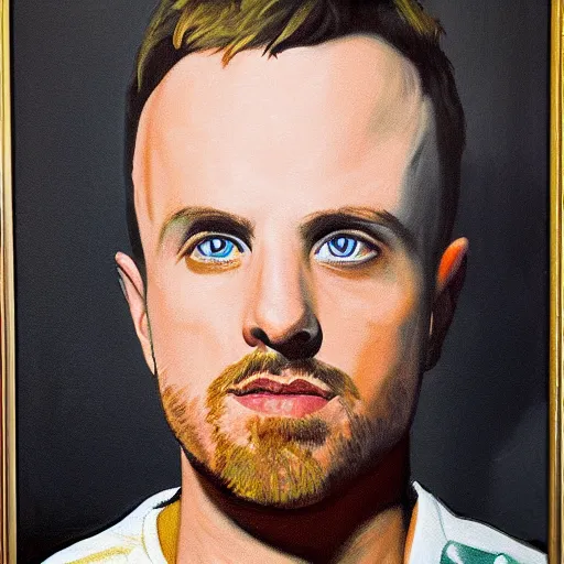 Prompt: painting of Jesse Pinkman, James Montgomery Flagg