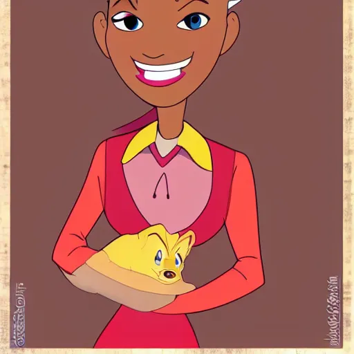 Prompt: penny proud by bruce. w smith animator