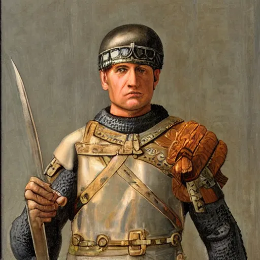 Prompt: it's roman soldier, why won't you get that it's roman soldier, not medieval?