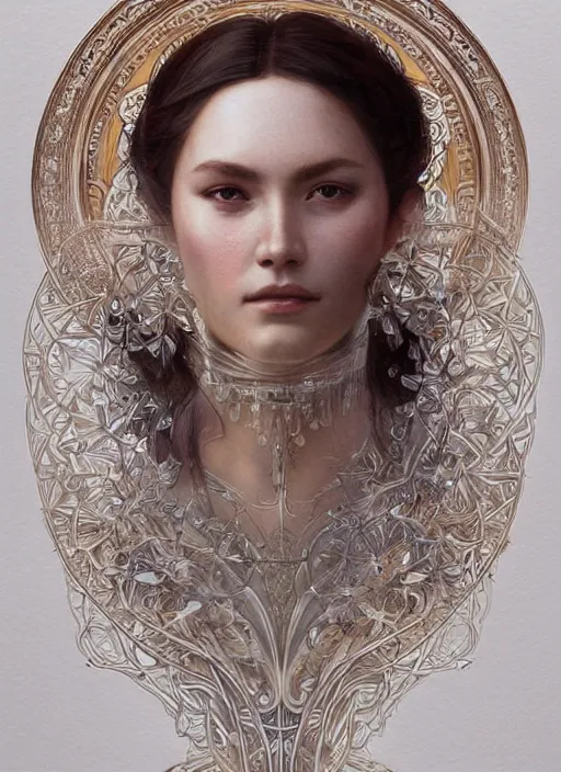 Image similar to portrait of a stunningly beautiful water drop, highly detailed, 3 5 mm photo, artstation, concept art, sharp focus, 2 8 mm macro photo, art by artgerm and greg rutkowski and alphonse mucha, incredibly beautiful and symmetrical, incredibly detailed, award winning art, royal