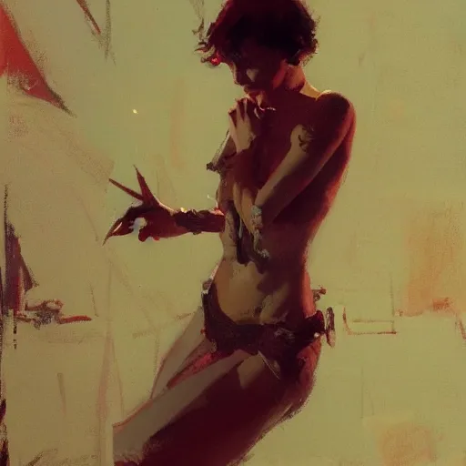 Image similar to tom holland, intricate, elegant, highly detailed, greg manchess, mucha, liepke, ruan jia, jeffrey catherine jones, ridley scott