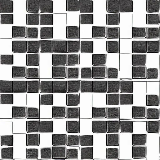 Image similar to 4 k large tiled retrofuturism brutalist floor white black seamless texture, material, flat, pbr, hi - res