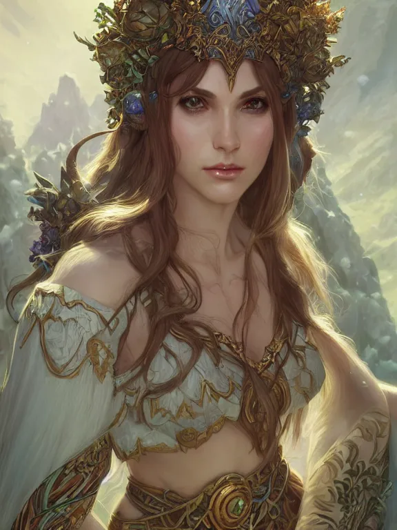 Image similar to world of warcraft elven druid, fantasy, man, intricate, elegant, highly detailed, digital painting, artstation, concept art, wallpaper, smooth, sharp focus, illustration, art by artgerm and greg rutkowski and alphonse mucha