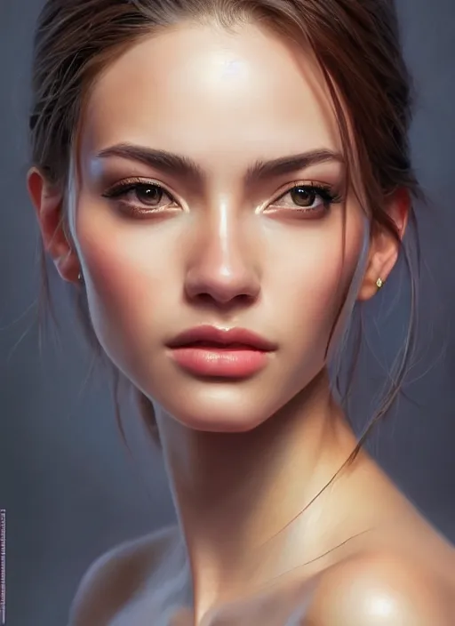 Prompt: photo of a gorgeous young woman in the style of stefan kostic, realistic, sharp focus, 8 k high definition, insanely detailed, intricate, elegant, art by stanley lau and artgerm