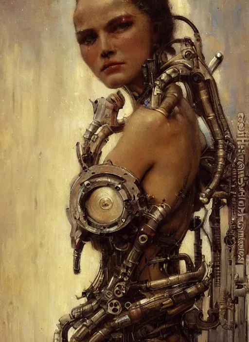 Image similar to a portrait of a mechanical woman, by h. r. giger, detailed by gaston bussiere, bayard wu, maxim verehin, greg rutkowski, masterpiece, sharp focus, cinematic lightning