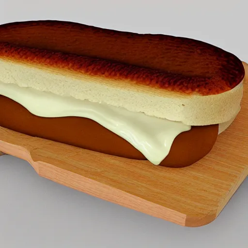 Image similar to realistic hotpocket