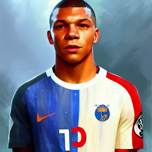 ArtStation - KYLIAN MBAPPÉ POSTER