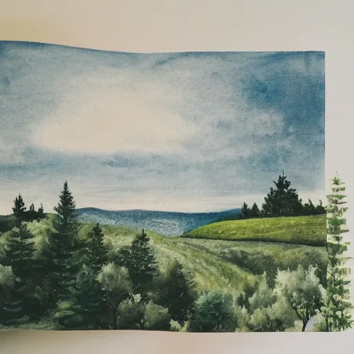 Image similar to cozy landscape