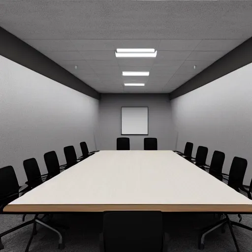 Image similar to brutalist corporate conference room interior design concept big windows minimalist furnitrue by martyn lawrence bullard design high quality ultra realistic 8 k